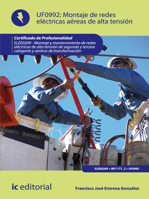 cover image of Montaje de redes eléctricas aéreas de alta tensión. ELEE0209